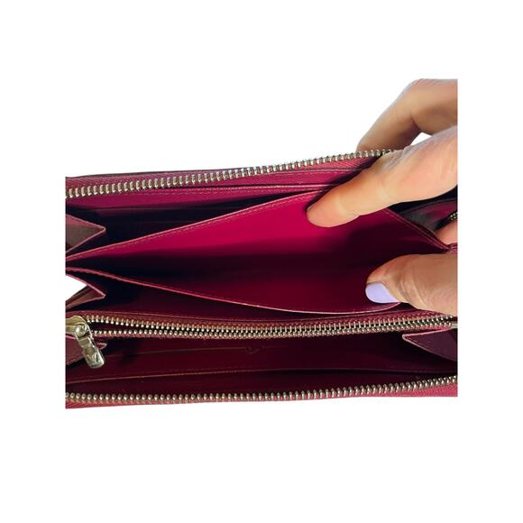 Louis Vuitton Zippy Epi Long Rose Miami Pink Wallet Rare W/box Silver Hardware - Picture 16 of 16